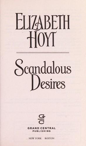 Scandalous desires