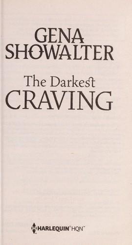 The darkest craving