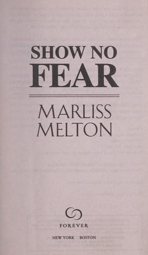 Show no fear
