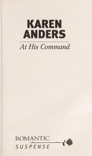 At his command