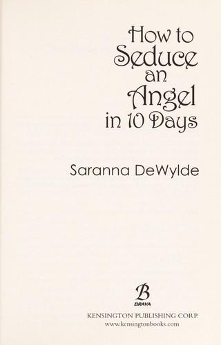 How to seduce an angel in 10 days