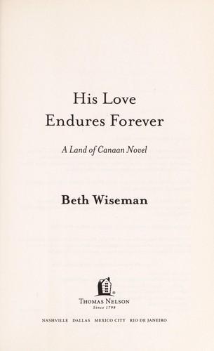 His love endures forever