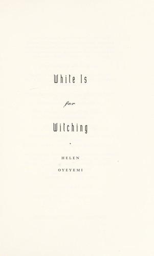 White Is for Witching